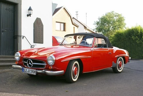 1957 Mercedes-Benz 190SL: 04 Aug 2018 For Sale by Auction
