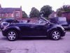 2010 Volkswagen Beetle Convertible in Midnight Black, 52000mls VENDUTO