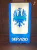 1970 Bianchi Service sign, liminated and best condition In vendita