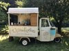 1989 Piaggio Ape Food Truck Ice Cream Coffee Drinks In vendita
