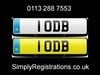 1 ODB - Private number plate SOLD