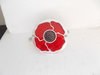 2018 POPPY CHROME AND ENAMEL WITH FIXINGS CAR GRILLE BADGE For Sale