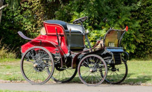 1900 "ENGLISH MECHANIC" 3HP TWO SEATER For Sale by Auction