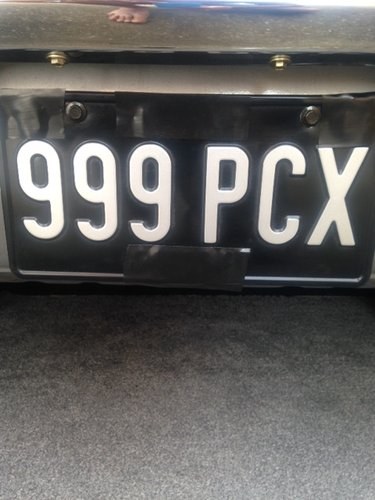 999PCX registration    SOLD