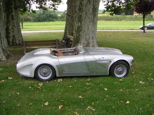 Austin Healey with fantastic, hand made alluminum body SOLD