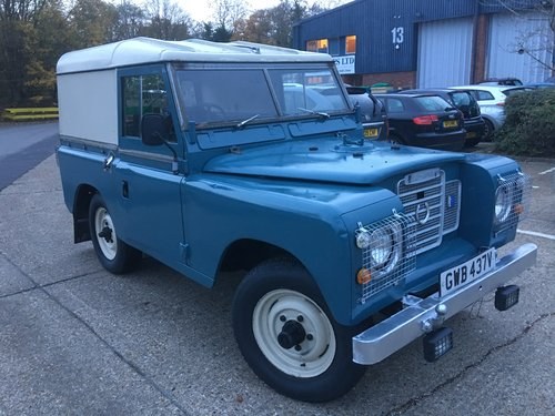 LAND ROVER SERIES 3 PETROL WITH OVERDRIVE For Sale
