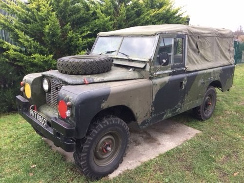 LAND ROVER 109  1968  EX MILITARY LAND ROVER TAX EXEMPT  SOLD