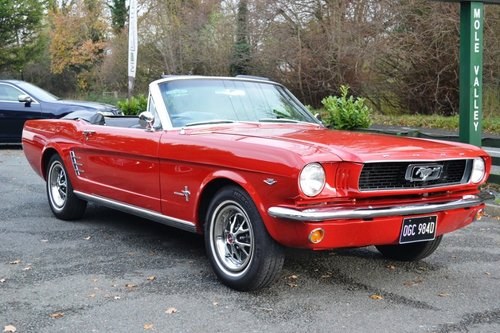 1966 Ford Mustang Convertible 289 V8 For Sale