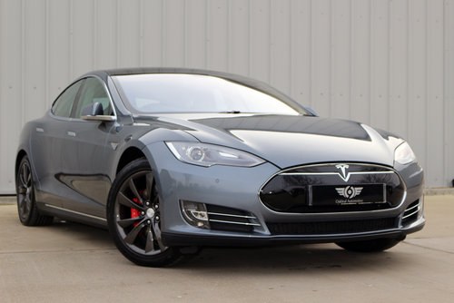 2014 Tesla Model S P85 Performance Air Suspension+Pan Roof SOLD