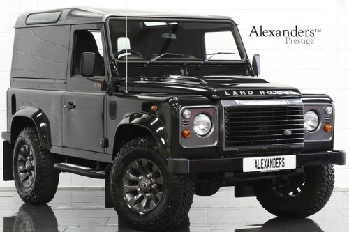 2013 63 LAND ROVER DEFENDER 90 TD LXV 65TH ANNIVERSARY HARD TOP For Sale