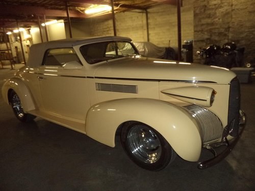 1939 LaSalle Right Hand Drive Convertible $275000 USD For Sale