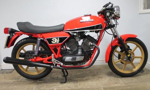1980 Moto Morini 350 cc or three and a half Sport V Twin SOLD