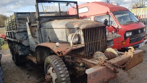 Gmc cckw 1944 winch truck 6x6 For Sale