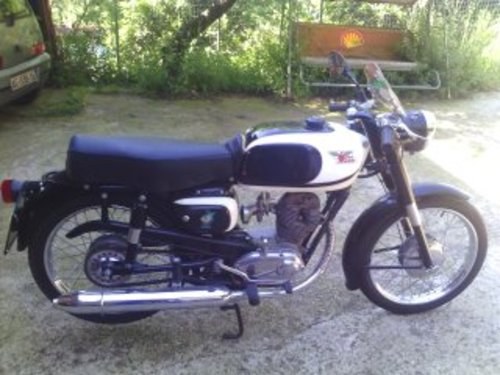 1962 Moto Morini Corsaro 125 cc black For Sale