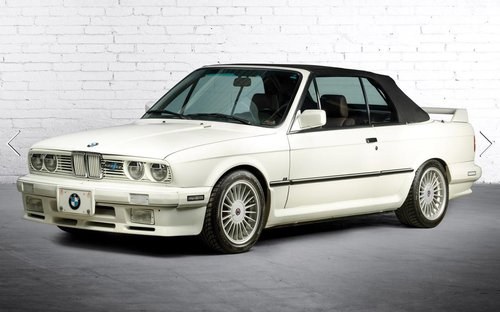 1990 BMW 325i Cabriolet by Hartge: 11 Jan 2019 For Sale by Auction