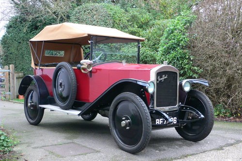 1921 Jouffret Four Seater Tourer In vendita all'asta