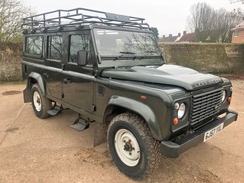 2007 07/57 Defender 110 TDCi CSW 5 seater+94K with superb history In vendita