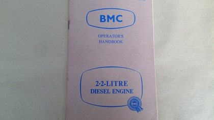 BMC 2.2 Litre Diesel Engine Hand book 