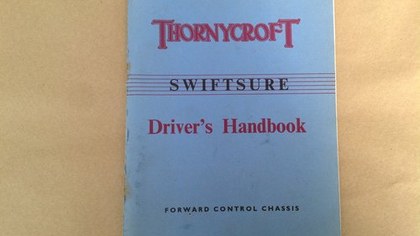 Thornycroft Swiftsure Drivers Handbook