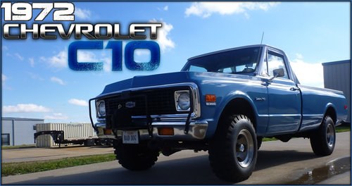 1972 Chevy C10 Pick-Up Truck Custom 4x4 = 350 For Sale