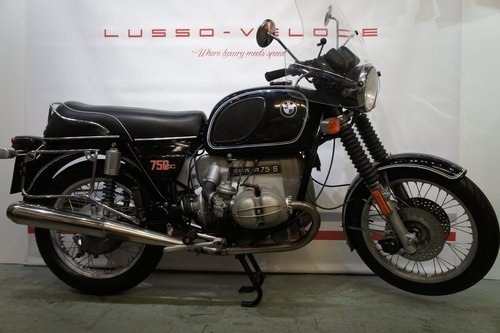 1976 BMW R75/6 Good Example with Luggage  In vendita