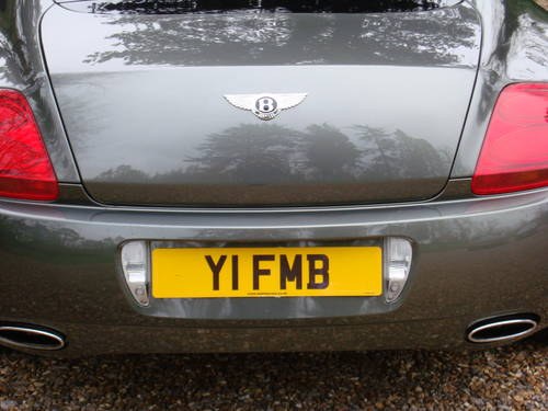 Y1 FMB   PRIVATE PLATE FOR SALE For Sale