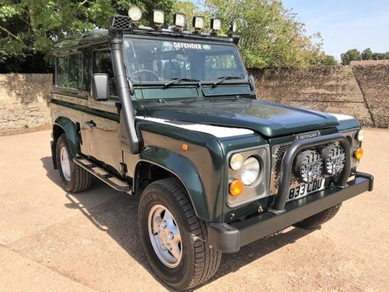 1997/R Defender 90 300TDi County Station Wagon Epsom Green