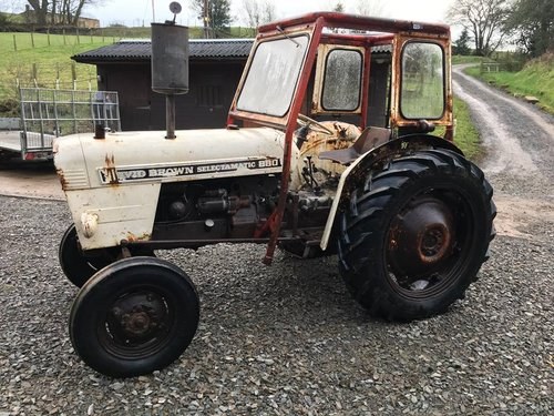 1969 DB880 SELECTAMATIC ALL WORKS VINTAGE TRACTOR SEE VIDEO  For Sale