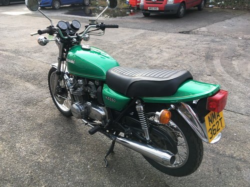 1979 Z650 B MODEL IN STUNNING CANDY GREEN For Sale