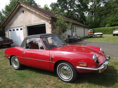 1970  Fiat 850 Spider Sport Convertible, Soft and Hard Top, LHD  SOLD