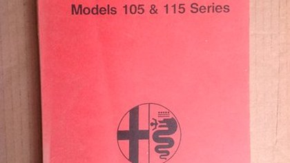 Alfa Romeo 105 & 115 Series Workshop Manual 