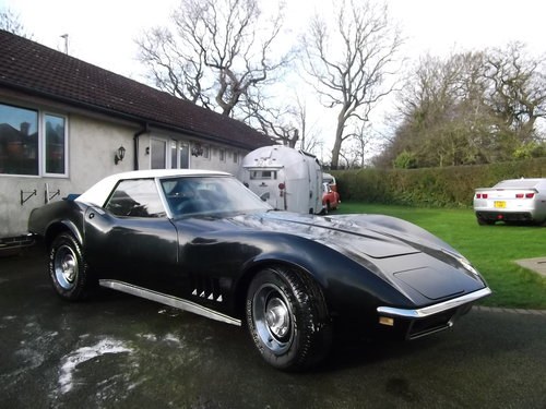 1968 Stingray Convertible, V8, 4 Speed Manual Gearbox, Hard Top  SOLD