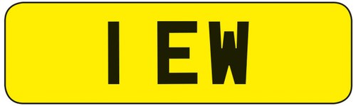 Registration Number "1 EW" &#8211; Offered with Brabus Smart For Sale by Auction