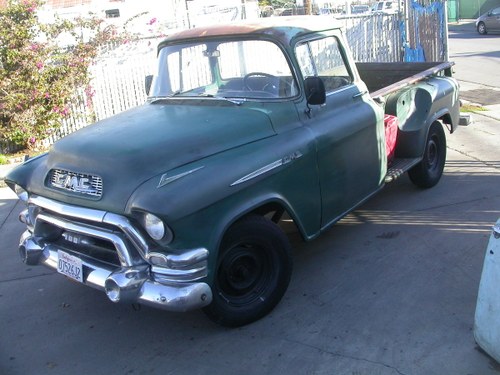 1959 1955 GMC ITS IN THE UK DUTIES PAID  ON THE BUTTON DRIVER  For Sale