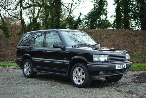 2001 Range Rover Vogue (P38) For Sale by Auction