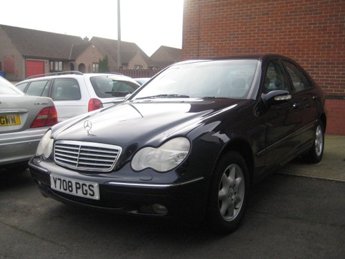 2001 Mercedes C180 Auto ONLY 50,000 MILES For Sale