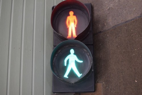 Traffic Lights Red Amber Green & Pedestrian For Sale by Auction