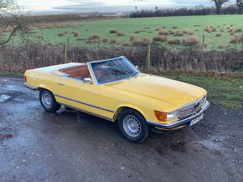 1973 Mercedes 350 SL 4 Seater Convertible For Sale