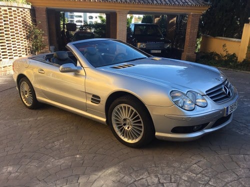 2003 LHD Mercedes Benz SL 500 In Spain  For Sale