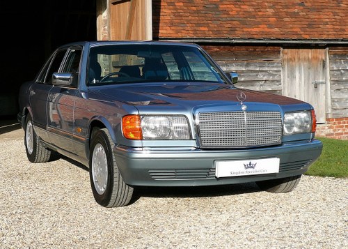 1987 Mercedes-Benz 300SE as featured in Mercedes Enthusiast  SOLD