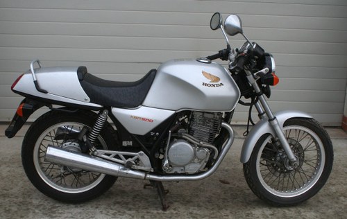 1988 Honda XBR 500, 498 cc. For Sale by Auction