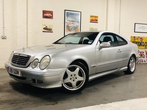 2001 MERCEDES BENZ CLK 55 AMG COUPE - PROJECT  SOLD