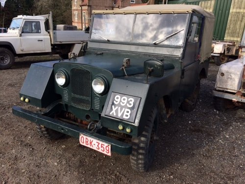 1953 Minerva Jeep - Based on Land Rover Series 1 80 inch For Sale
