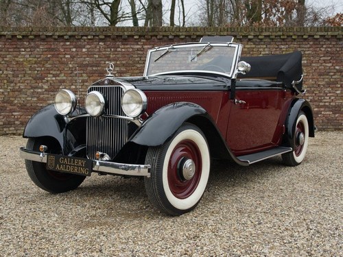 1933 Mercedes Benz W21 200 'Kurz' Convertible only 400 km since c For Sale