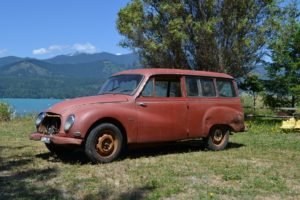 1959 DKW  = Solid Project Rare Wagon Red  $8.5k For Sale