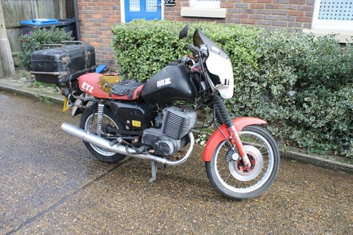 1989 Rare MZ ETZ 250 - Stored For Many Years In Collection SOLD