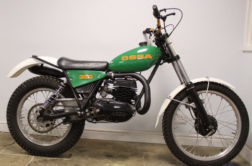 c1979 OSSA TR77 350 cc Two Stroke Trials Bike (Twin Shock) VENDU