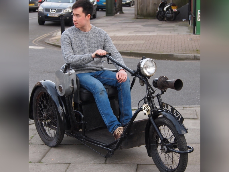 Rare Harding 24 Volt Electric Invalid Classic Carriage.