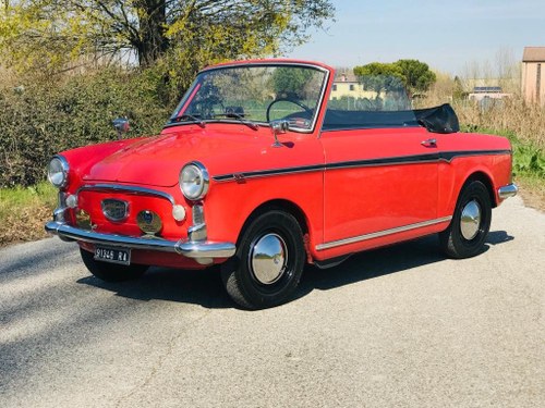 1960 AUTOBIANCHI BIANCHINA CABRIOLET 1 SERIE "ASI ORO" For Sale