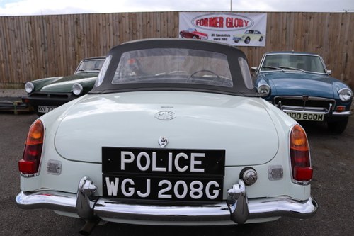 1969 MGC Ex Police Car SOLD